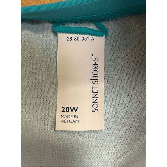 Sonnet Shores Womens Brief Bikini Swimsuit Bottom Plus Size 20W nwt (0230) - Picture 4 of 5